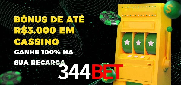 344BET melhor bônus de depósito